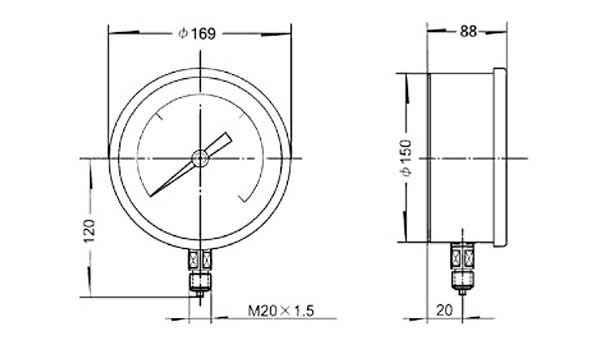 防護(hù)型高壓表