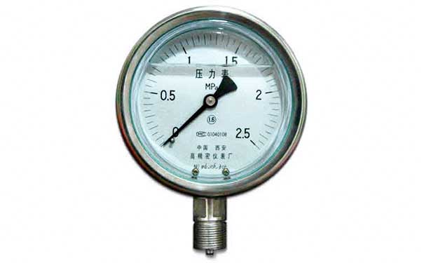 不銹鋼壓力表