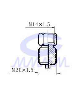 精密壓力表標(biāo)準(zhǔn)裝置附帶的轉(zhuǎn)換接頭